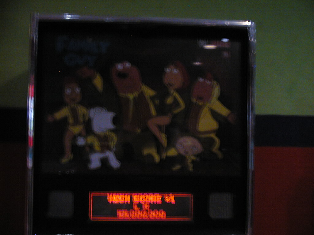 Family Guy pinball machine